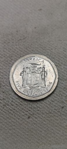 Ямайка 5 доллар 1996