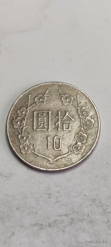 Тайвань 10 долларов