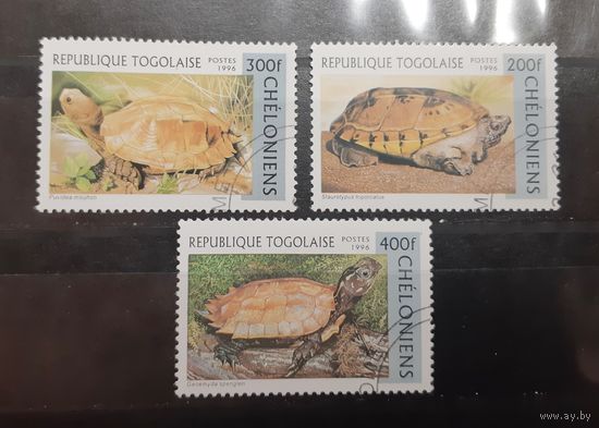 Того. 1996 год. Фауна. Черепахи (123)
