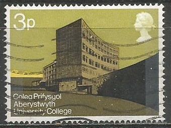 Британия. Университет Аберистуита. 1971г. Mi#583.