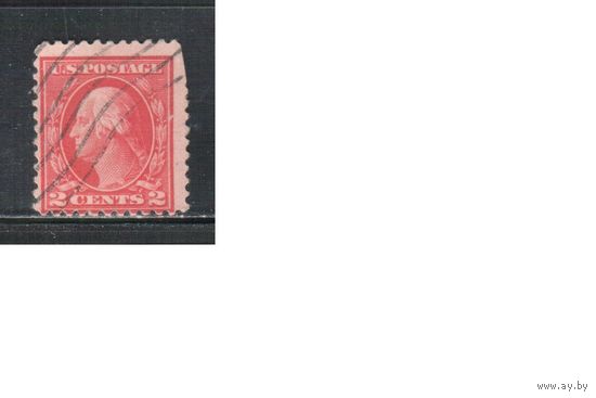 США-1921, (Скотт.546), гаш., Стандарт, Президенты,Вашингтон, перф. 11
