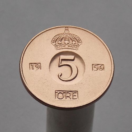 Швеция 5 эре 1956