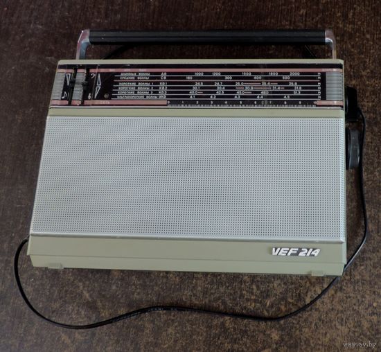 Радиоприёмник VEF 214. CCCР.