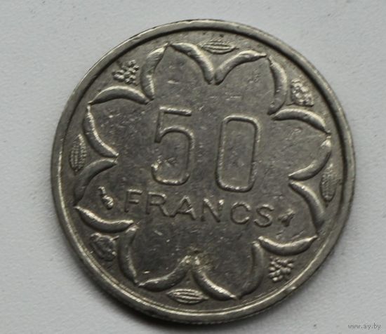 Африка, 50 франков, 1996 год