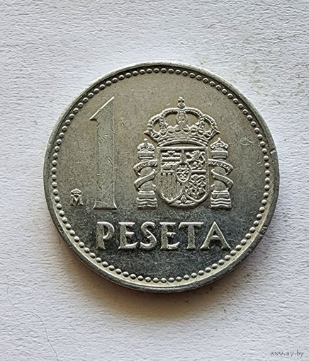 Испания 1 песета, 1988