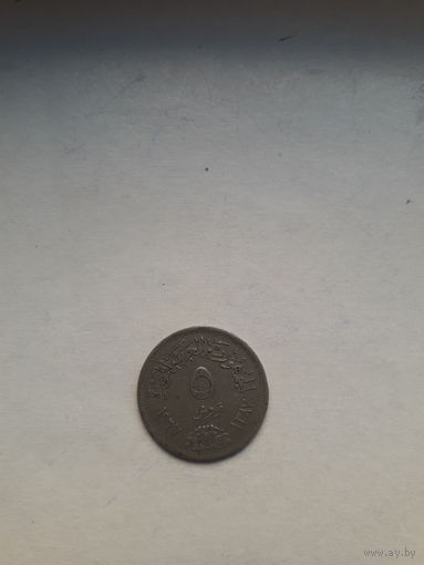 Египет 5 пиастров 1967
