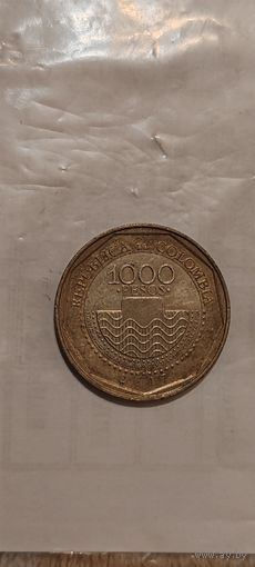 Колумбия 1000 песос 2017