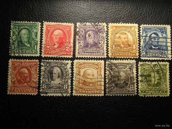 США 1902 Великие американцы х 10