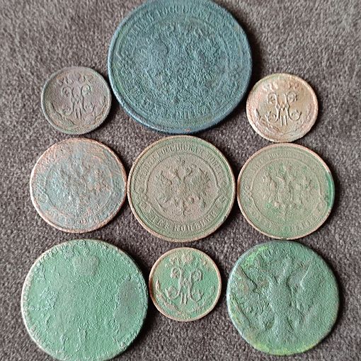 Медные монеты РИ