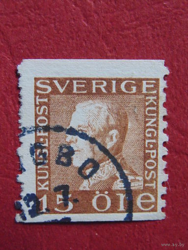 Швеция 1925 г. Король Густав V.