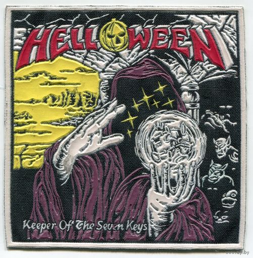 Нашивка из начала 90-х HELLOWEEN - "Keeper Of The Seven Keys"