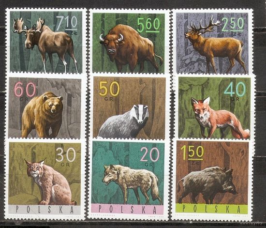 ФФ2 Польша 1965 Фауна