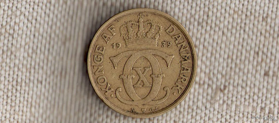Дания 1 крона 1939/(Oct)