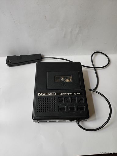 Диктофон Топаз. Д-202 1983 г. СССР.