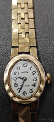 Часы, позолоченные СССР. Чайка AU