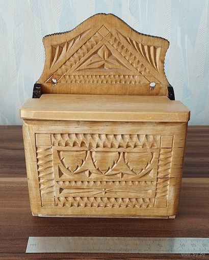 Солонка деревянная