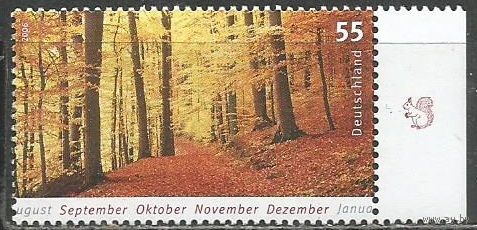 Германия. Времена года. Осень. 2006г. Mi#2564.