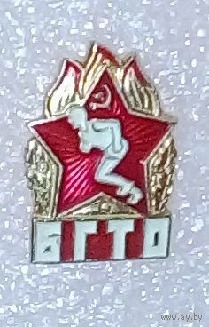 Значок -БГТО.