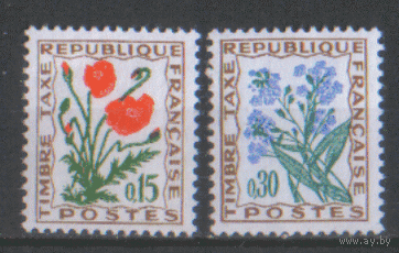 ФР. М. 98/99. 1964. Служебные марки. Чист.