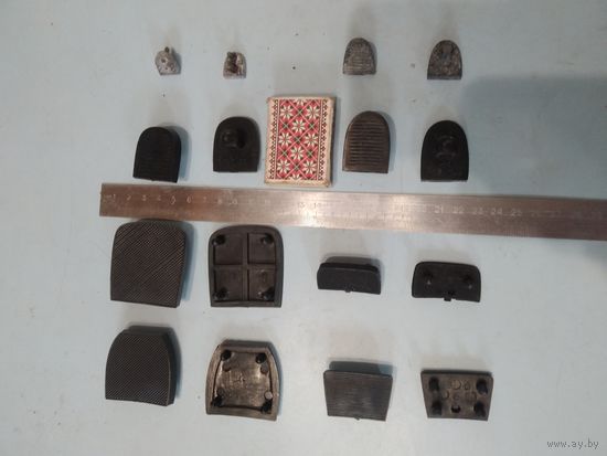 Набойки для обуви новые 8 пар.