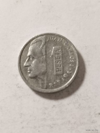 Испания 1 песета 1992