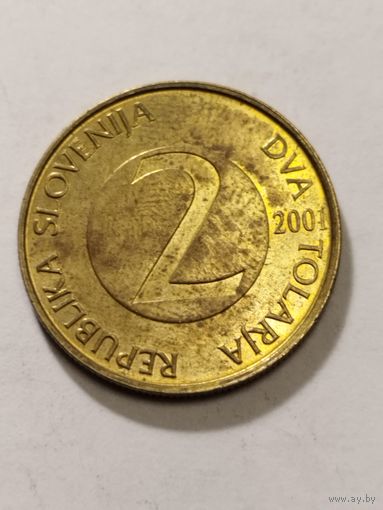 Словения 2 товара 2001