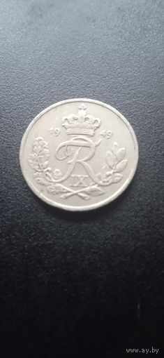 Дания 10 эре 1949 г.