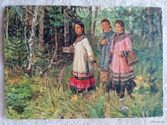 1955. Сергиенко. По ягоды