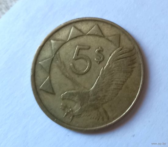 Намибия 5 долларов, 1993