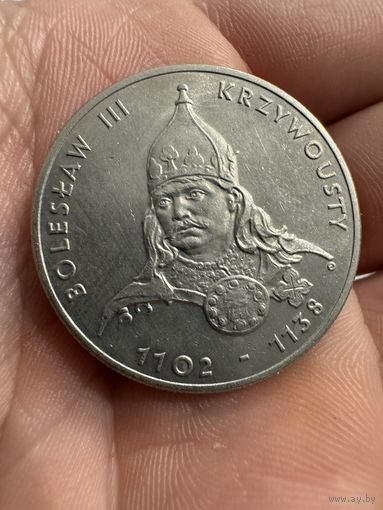Монета. 50 Злотых 1982г  "Польские правители - Князь Болеслав III Кривоустый"