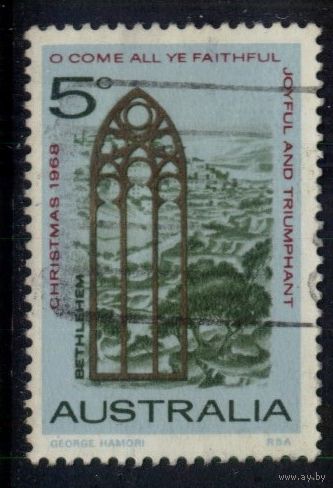 Австралия - 1968 [Mi. 409] Гашеная (AU10)