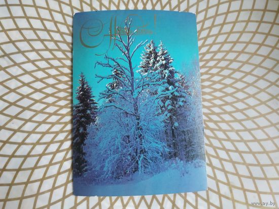 Открытка СССР 1980 год. Подписана. А.Лучинина .Состояние на скане.Тираж 1 млн.