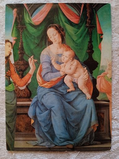 Креди. Мадонна с младенцем. Издание Германии