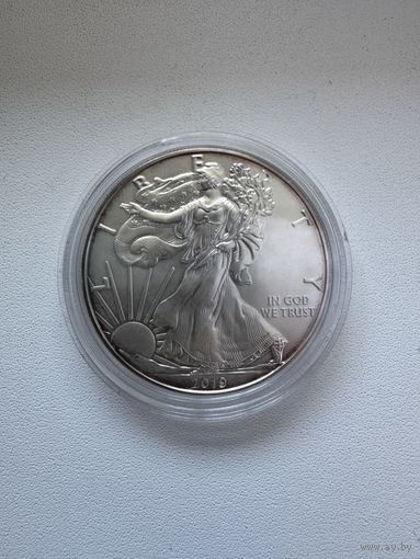 2019 1 доллар США Американский Орёл (Шагающая Свобода) серебро 1 унция