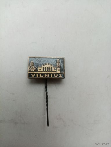 Значок VILNIUS (тяж-металл)