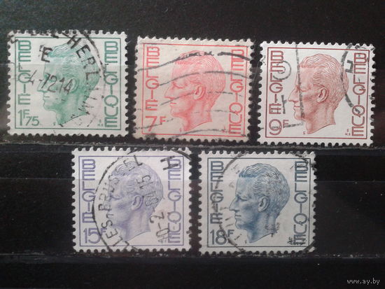 Бельгия 1971 Король Болдуин Полная серия