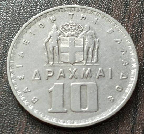 Греция 10 драхм, 1959    ( 1-13-1 )
