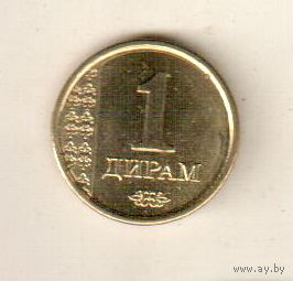 Таджикистан 1 дирам 2011