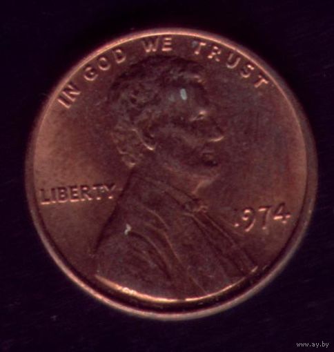 1 цент 1974 год США