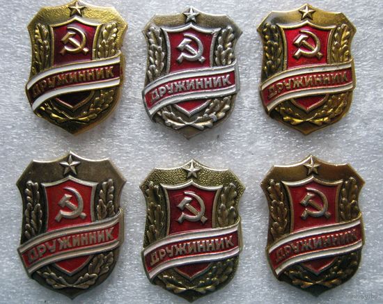 Дружинник, цена за 1 шт., на выбор.