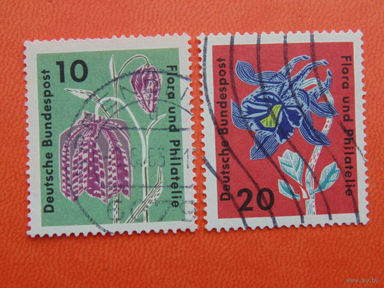 Германия 1963г. Флора.