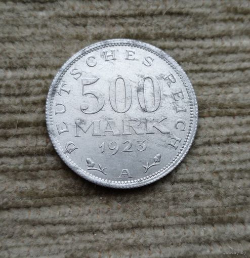 Werty71 Германия 500 марок 1923 А Веймар