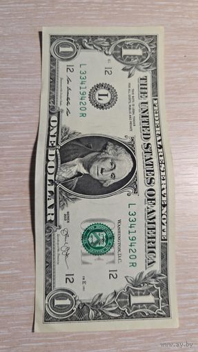 1 доллар 2013 США