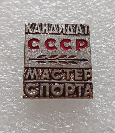 Кандидат мастер спорта СССР. Тяжмет. #-IV-1