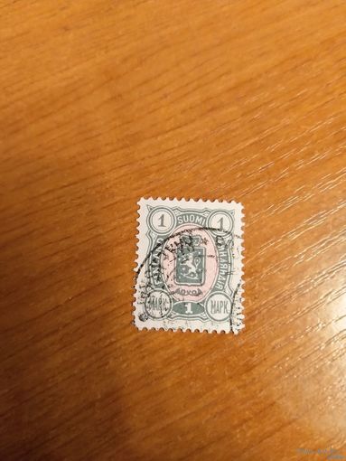 1889 Царская Россия Великое княжество Финляндское Мих 32Аb герб (2-1)