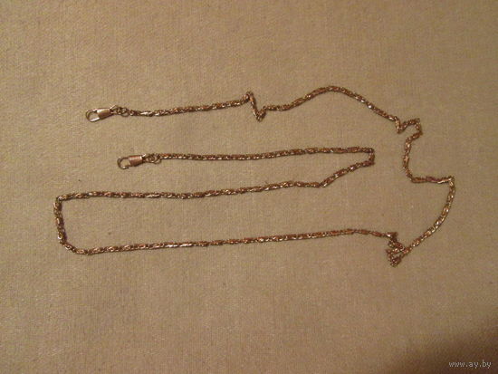 Цепь латуневая ,старинная от часов
