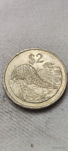 Зимбабве 2 доллар 1997