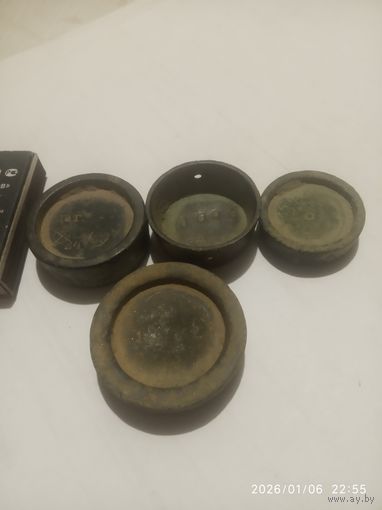 Старинные Бронзовые Гирьки. Все разные.