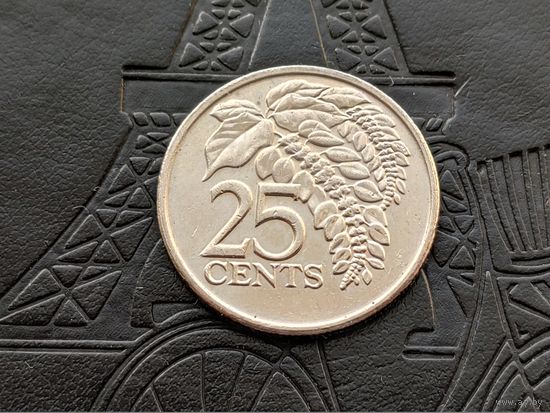 Тринидад и Тобаго. 25 центов 2008.