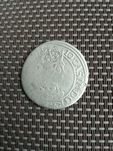 6 грошей 1662 год AT